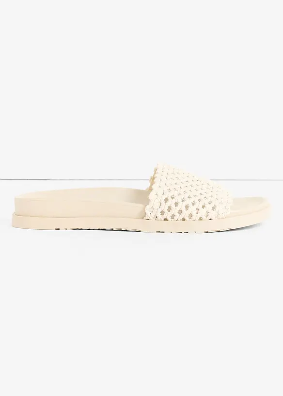 Mules &agrave; bride aspect crochet, bonprix