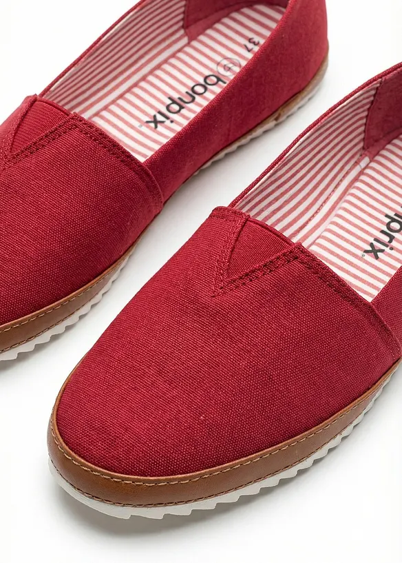 Slipper aus Baumwoll-Canvas, bonprix