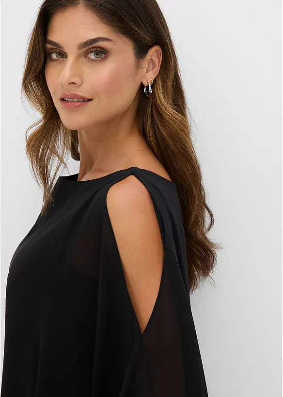 Etuikleid mit Glitzersteinen, bonprix