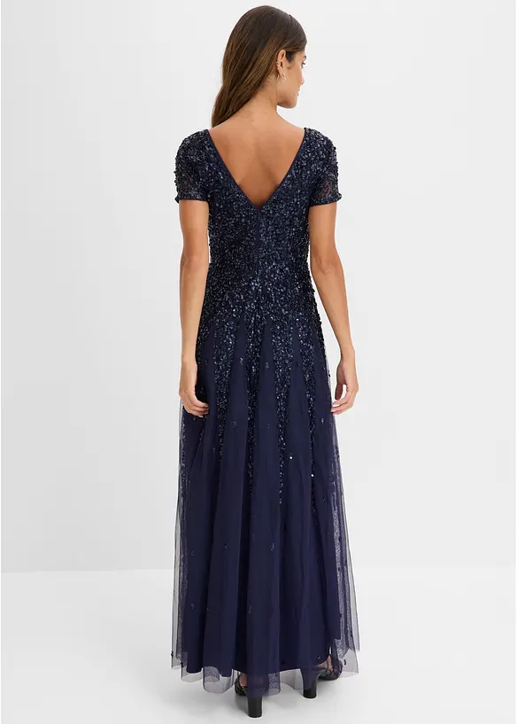 Kleid mit Pailletten, bonprix