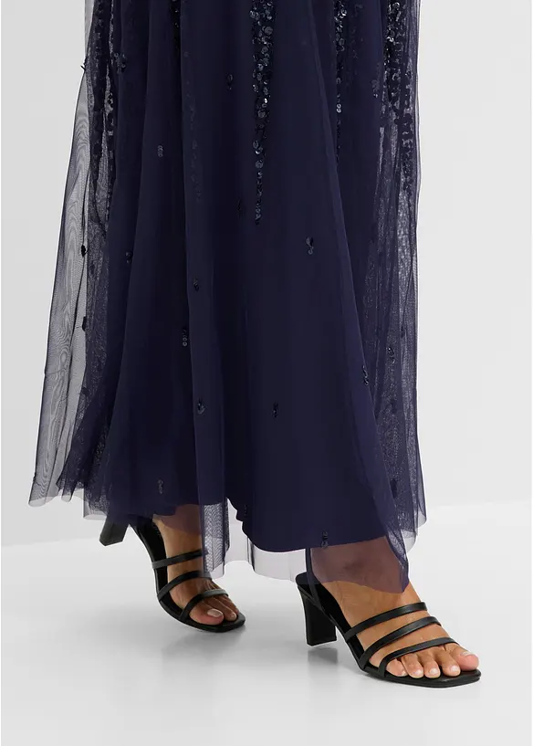 Kleid mit Pailletten, bonprix