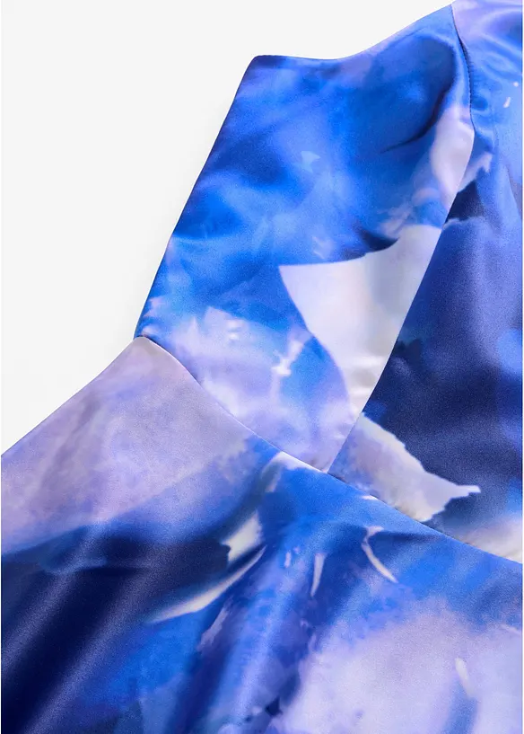 Maxikleid aus gl&auml;nzendem Satin, bonprix