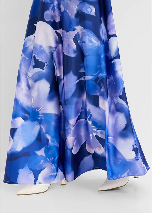 Maxikleid aus gl&auml;nzendem Satin, bonprix