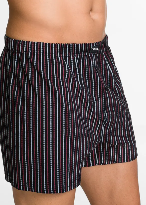Lot de 3 cale&ccedil;ons en jersey coton, bonprix