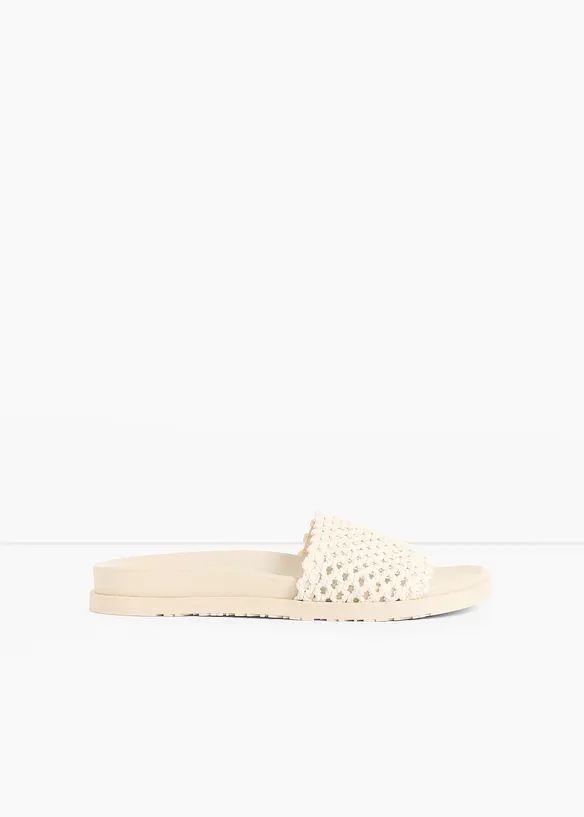 Mules &agrave; bride aspect crochet, bonprix
