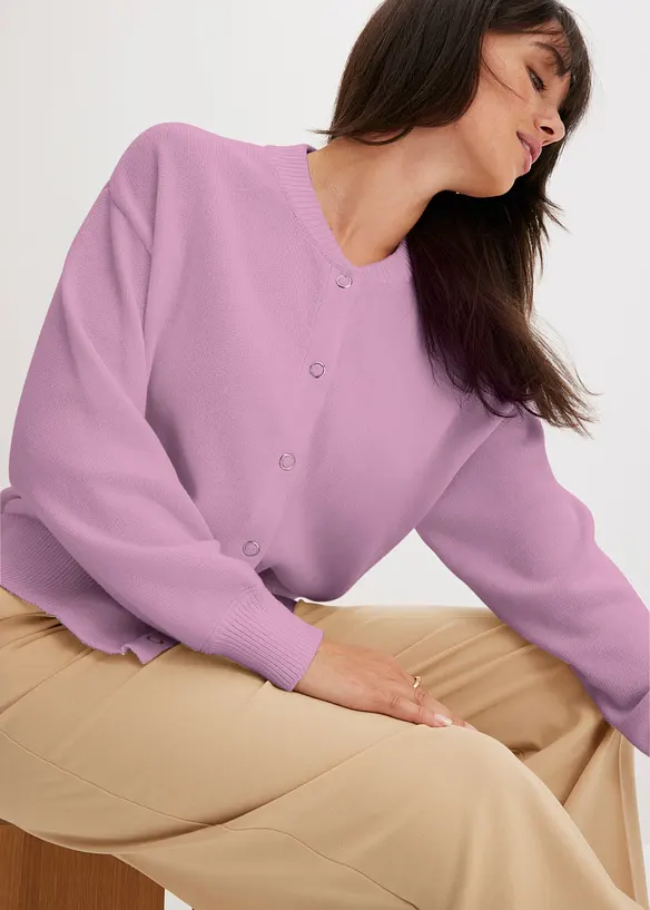 Strickjacke aus reiner Baumwolle, bonprix