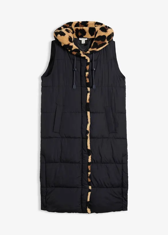 Steppweste mit Teddyfleece, bonprix