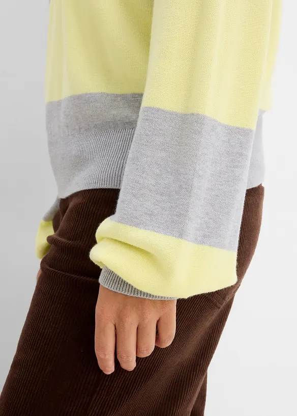 Pull en fine maille, &eacute;paules nues, bonprix