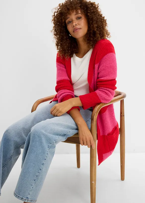 Longstrickjacke, bonprix