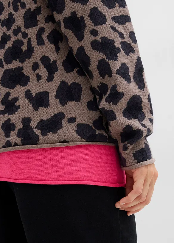 Pull et top avec coton (ens. 2 pces), bonprix
