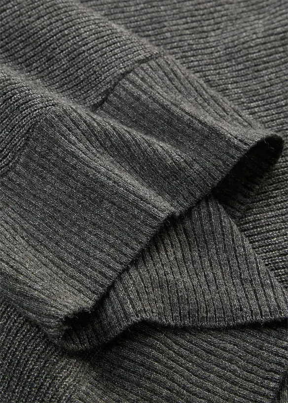 Long-Pullover aus Viskose-Mix, bonprix