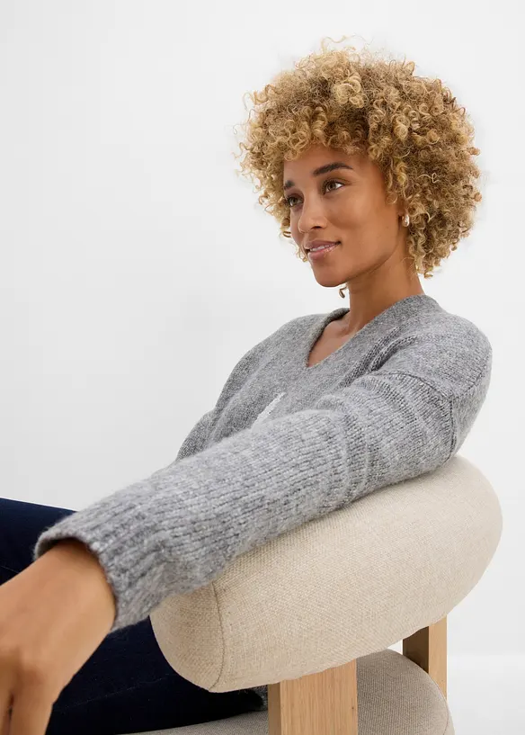 Pullover mit Stern, bonprix