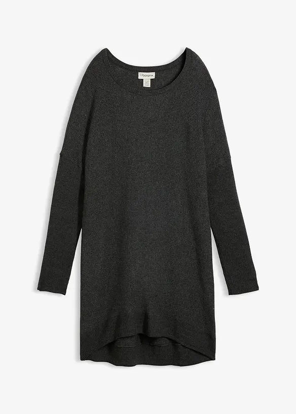 Long-Pullover aus Viskose-Mix, bonprix