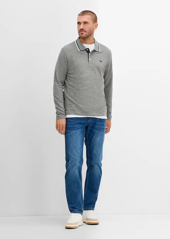 Poloshirt aus reiner Bio-Baumwolle (2er Pack), bonprix