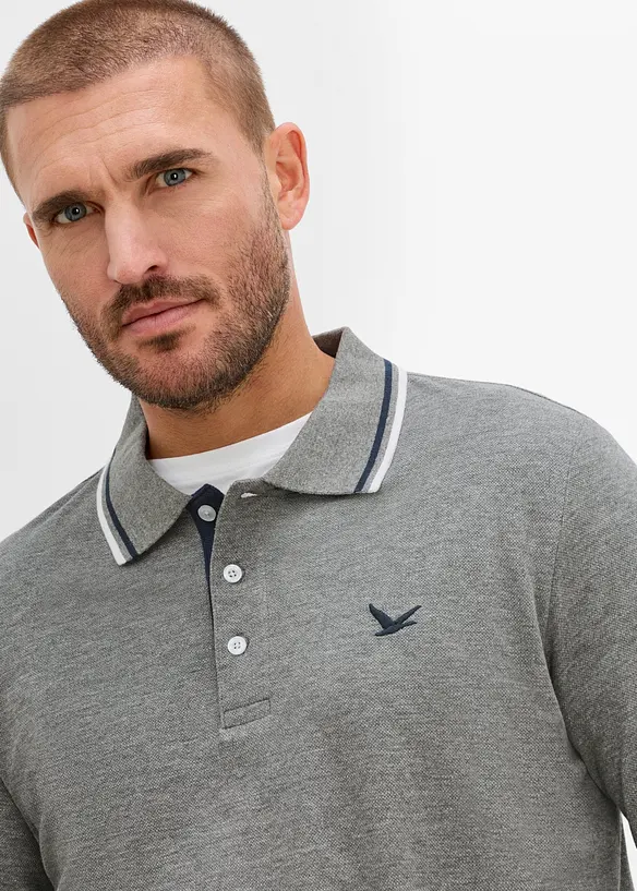 Poloshirt aus reiner Bio-Baumwolle (2er Pack), bonprix