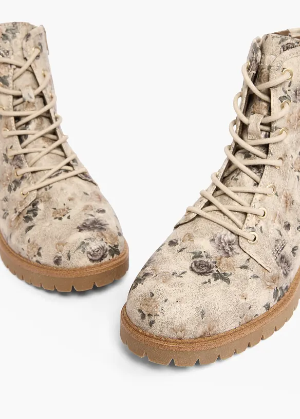 Jana Komfort-Schn&uuml;rboots in bequemer Weite, Jana