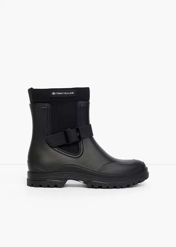 Bottes en caoutchouc Tom Tailor avec empi&egrave;cement &eacute;lastique, Tom Tailor