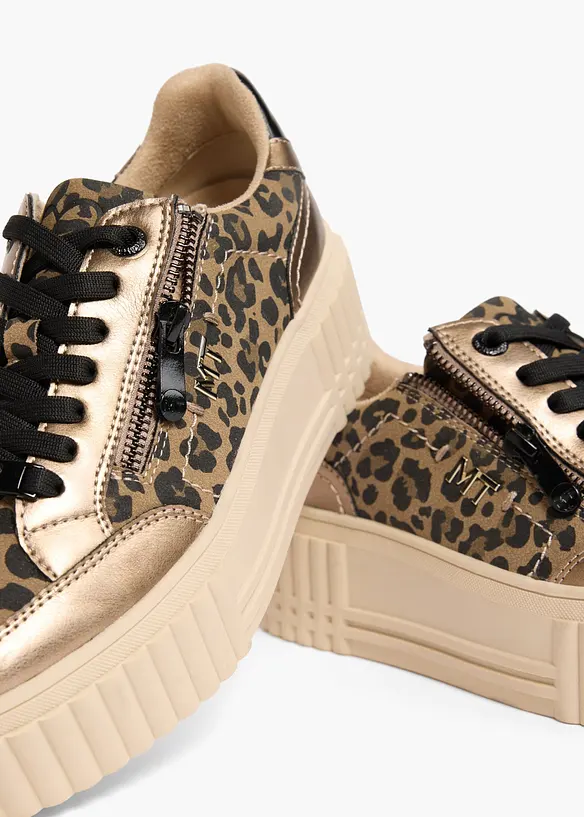 Sneakers l&eacute;opard Marco Tozzi, Marco Tozzi