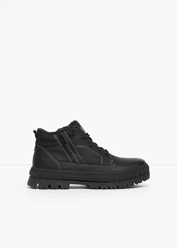 Tom Tailor Schn&uuml;rboots mit Profilsohle, Tom Tailor