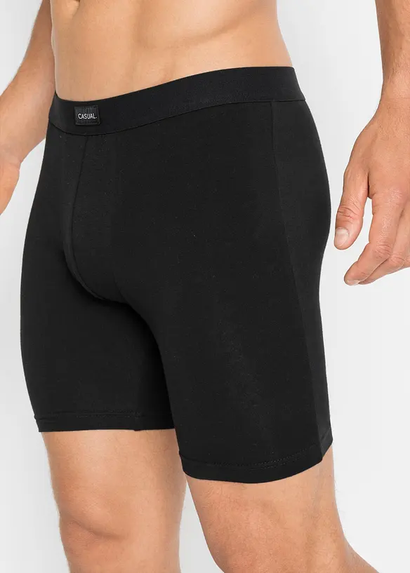 Lot de 2 boxers longs coton, bonprix