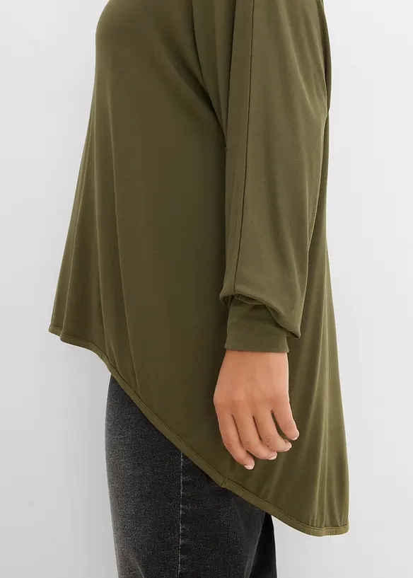 Longshirt mit Top aus Viskose-Mix, bonprix