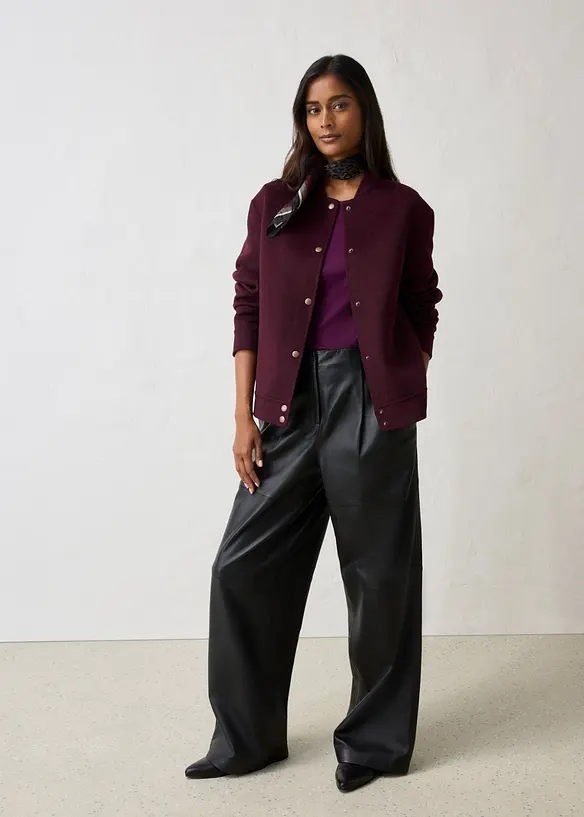 Blouson aus weichem Woll-Mix, bonprix