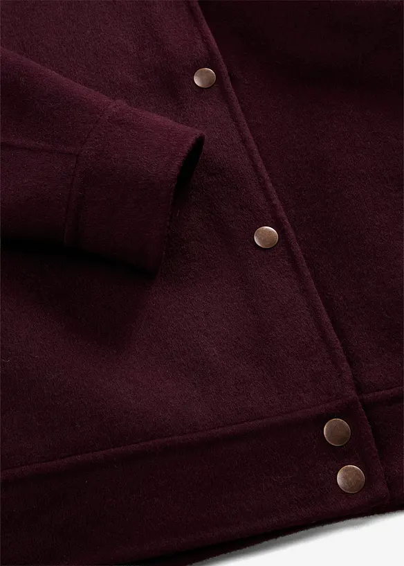 Blouson aus weichem Woll-Mix, bonprix