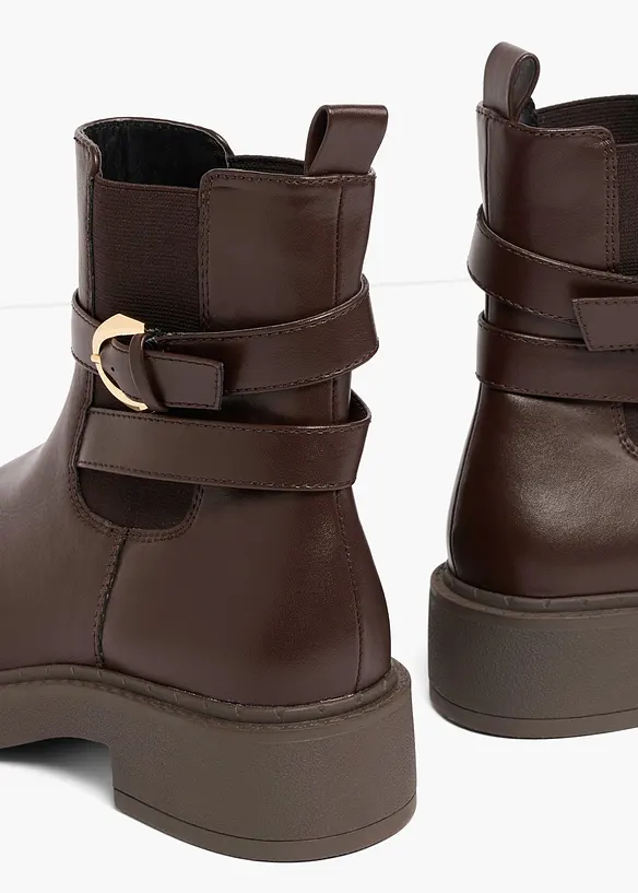 Chelsea-Boots mit Schnalle, bonprix
