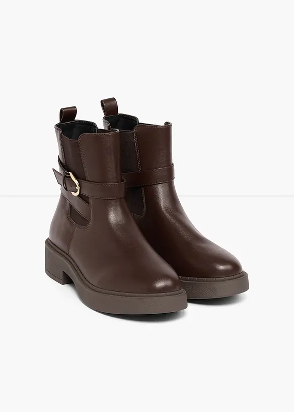 Chelsea-Boots mit Schnalle, bonprix