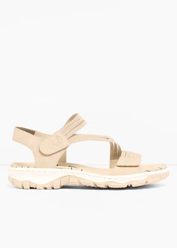 Rieker Komfort-Trekkingsandalen mit elastischen Riemen, Rieker