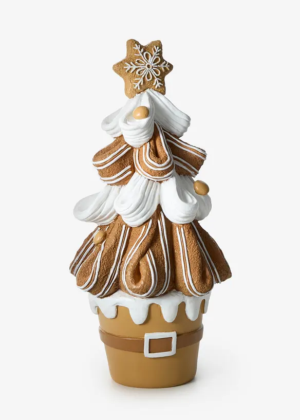 Objet d&eacute;co sapin de No&euml;l avec effet gla&ccedil;age, bonprix