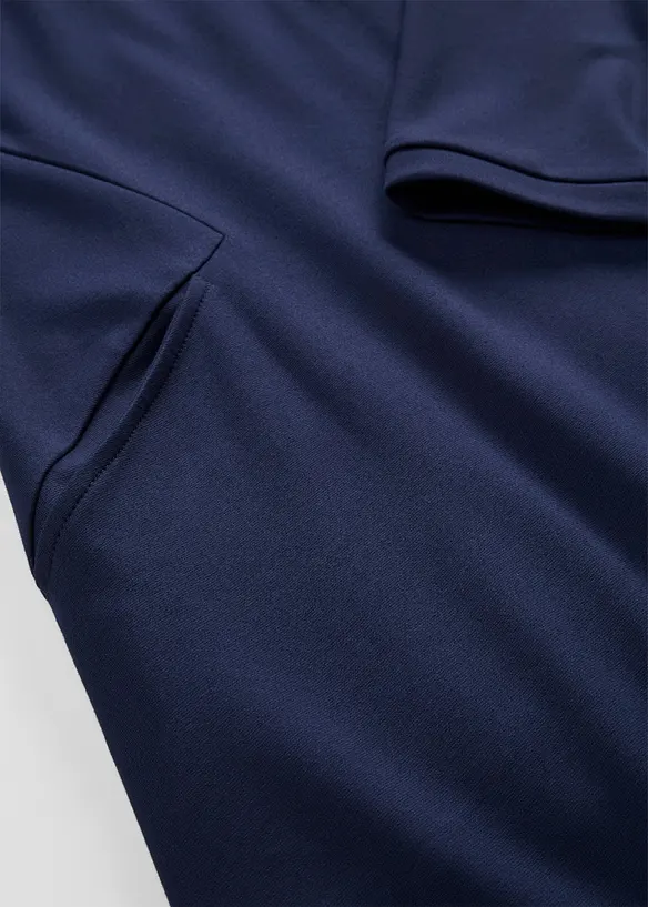 Shirtkleid aus Punto di Roma, bonprix