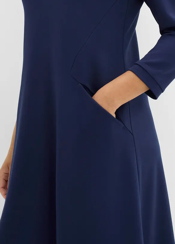Shirtkleid aus Punto di Roma, bonprix