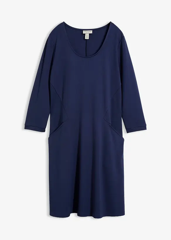 Shirtkleid aus Punto di Roma, bonprix