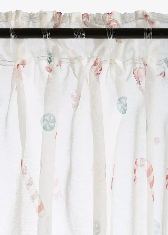 Voilage avec polyester recycl&eacute; (1 pce), bonprix