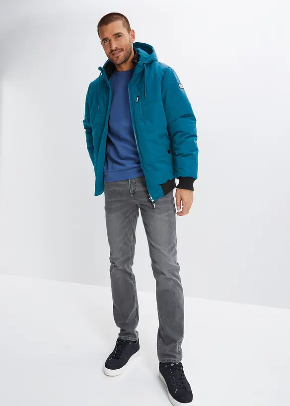 Blouson d&rsquo;hiver matelass&eacute; &agrave; capuche, bonprix