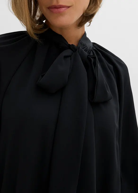 Blusenkleid mit Schluppenkragen, bonprix