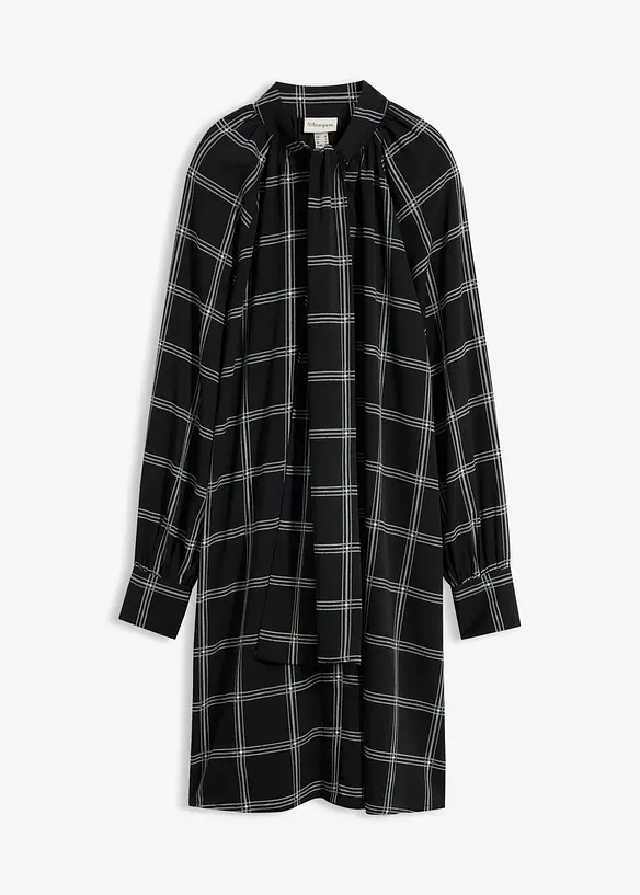Blusenkleid mit Schluppenkragen, bonprix