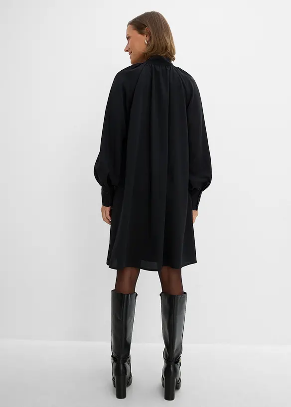 Blusenkleid mit Schluppenkragen, bonprix