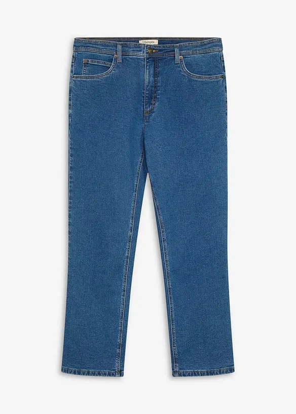 Thermo Classic-Fit Jeans mit kuscheligem Flanellfutter, Straight, bonprix