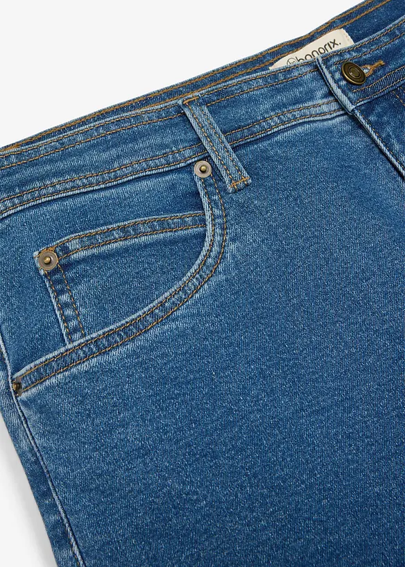 Thermo Classic-Fit Jeans mit kuscheligem Flanellfutter, Straight, bonprix