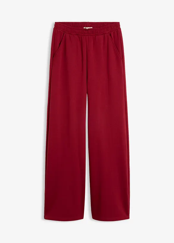 Pantalon sweat en coton m&eacute;lang&eacute;, bonprix