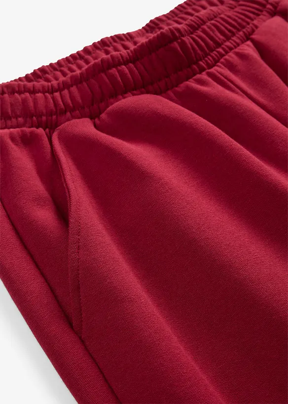 Pantalon sweat en coton m&eacute;lang&eacute;, bonprix