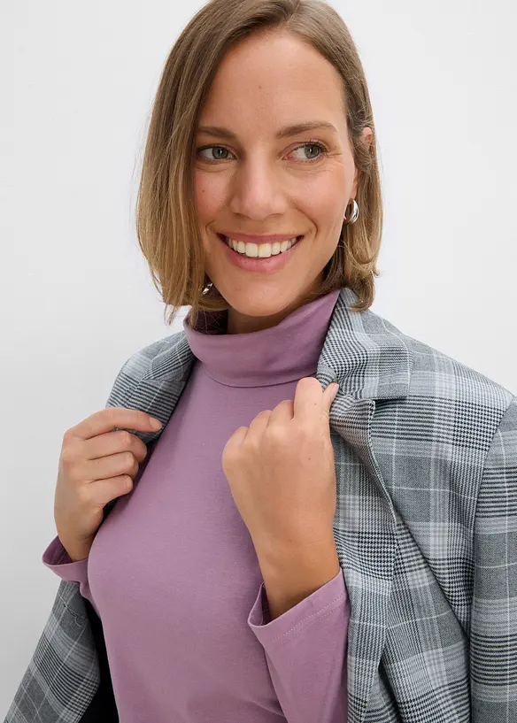 Langarmshirt mit  reiner Bio-Baumwolle, bonprix