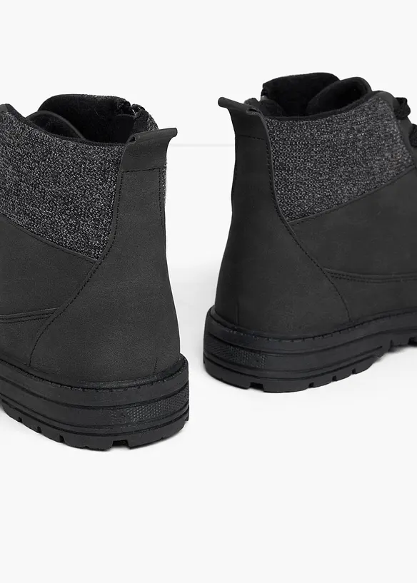 Schn&uuml;rboots mit Profilsohle, bonprix