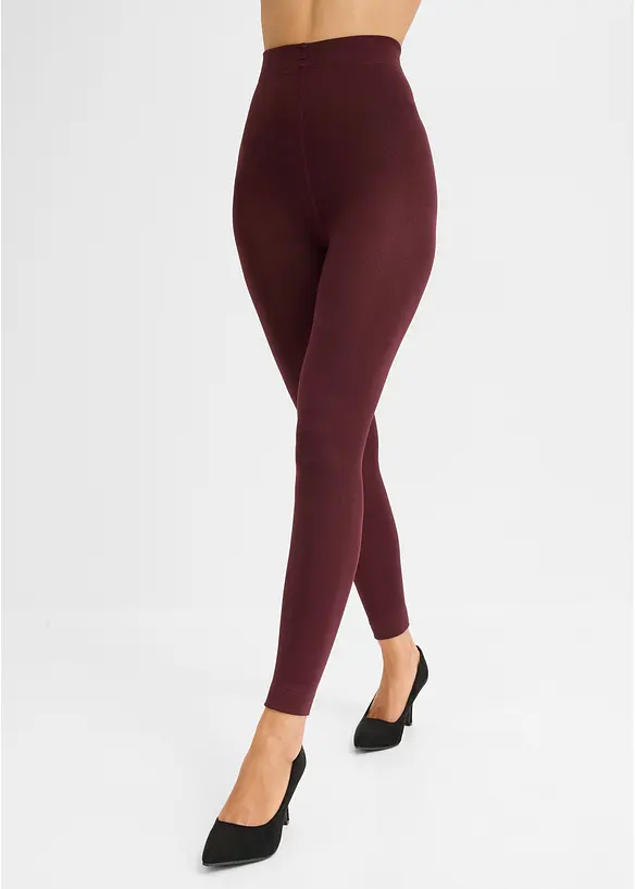 Thermo-Strumpfleggings mit softem Fleece 140 DEN, bonprix