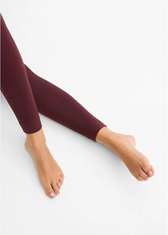 Thermo-Strumpfleggings mit softem Fleece 140 DEN, bonprix