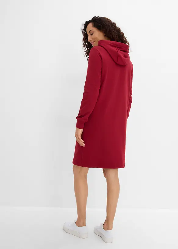 Sweatkleid aus Baumwoll-Mix, bonprix