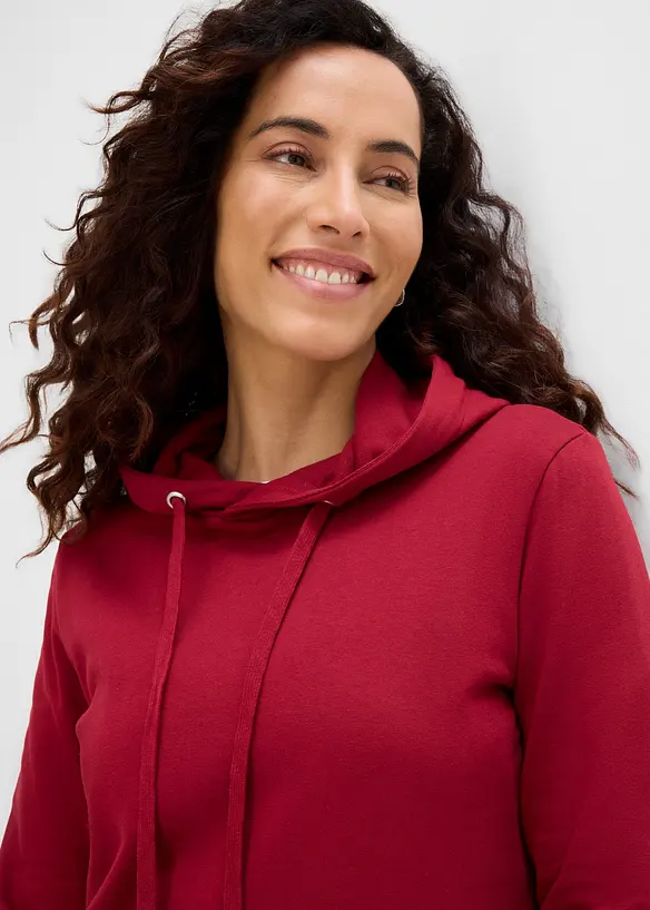 Sweatkleid aus Baumwoll-Mix, bonprix