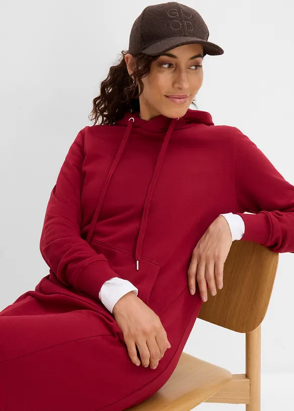 Sweatkleid aus Baumwoll-Mix, bonprix